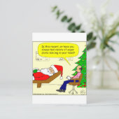 x30 de besprekingen van de kerstman aan zijn feestdagenkaart (Staand voorkant)