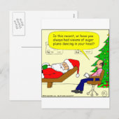 x30 de besprekingen van de kerstman aan zijn feestdagenkaart (Voorkant / Achterkant)