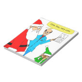 x80 schattige cartoon van de oogarts notitieblok (Linkerzijde)