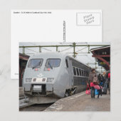 X - 2000 bij Sundsvall. Personentreinen Briefkaart (Voorkant / Achterkant)