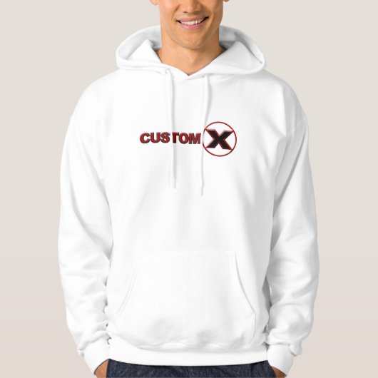 X 2010 hoodie. hoodie (Voorkant)