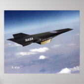 X-43A Hypersonic Ramjet poster 20 x 24 inch (Voorkant)
