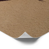 X-48B Onbemande luchtvaartuigen met blanco vleugel Poster (Hoek)