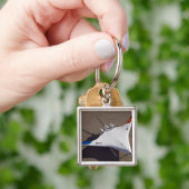 X-48B Onbemande luchtvaartuigen met blanco vleugel Sleutelhanger (Hand)