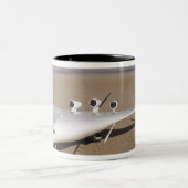 X-48B Onbemande luchtvaartuigen met blanco vleugel Tweekleurige Koffiemok (Center)