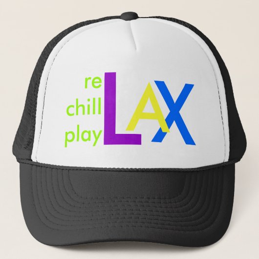 X, A, L, rechillplay Trucker Pet (Voorkant)