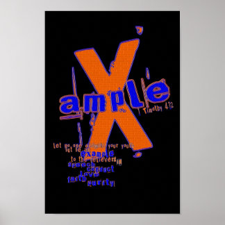 X-ample Poster