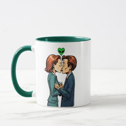 X-bestanden Liefde Mok (Links)