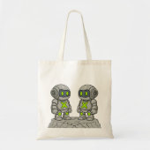 X boten op de rots tote bag (Voorkant)