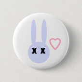 X-Bunnie Ronde Button 5,7 Cm (Voorkant)