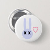 X-Bunnie Ronde Button 5,7 Cm (Voorkant /achterkant)