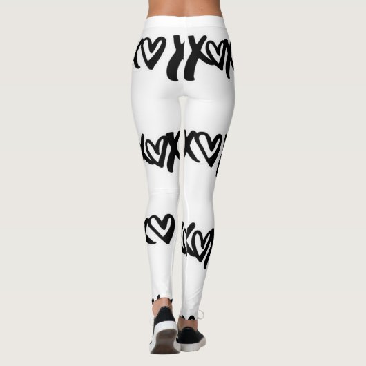 **X EN O HUGS EN KISSEN** LEGGINGS (Achterkant)