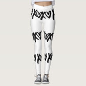 **X EN O HUGS EN KISSEN** LEGGINGS (Voorkant)