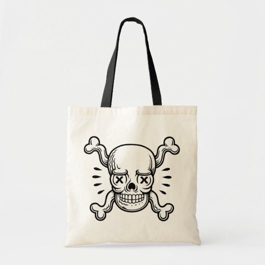 X-Eyed Pirate Tote Bag (Voorkant)