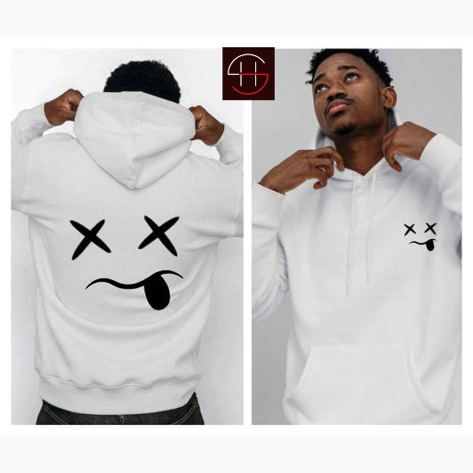 X Eyed Smile Face Hoodie