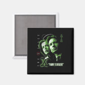 X-Files Ik Wil Geloven Magneet (Voorkant / Achterkant)