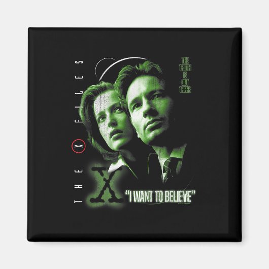 X-Files Ik Wil Geloven Magneet (Voorkant)