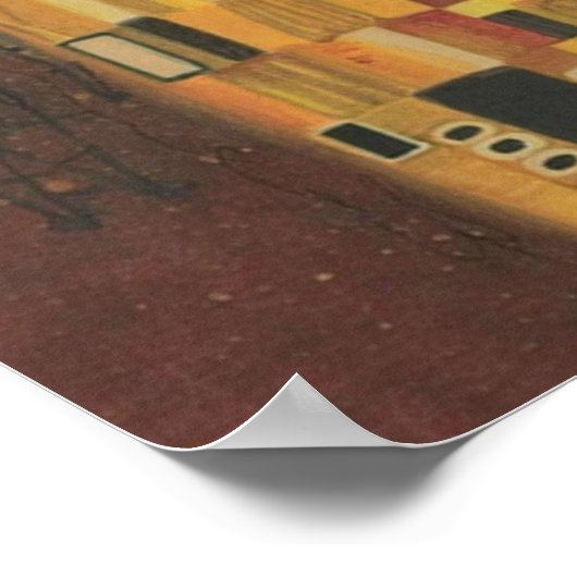 X-Files strip Klimt Kiss Poster (Hoek)