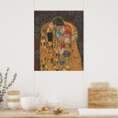 X-Files strip Klimt Kiss Poster (Keuken)