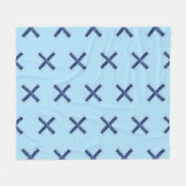 X FLEECE DEKEN (Voorkant (Horizontaal))