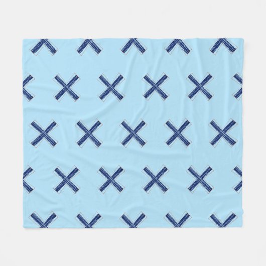 X FLEECE DEKEN (Voorkant (Horizontaal))