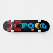 X FOOL OFFICIËLE Skateboard (Horizontaal)