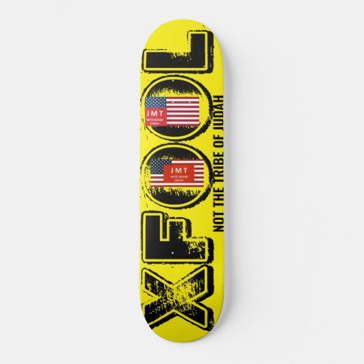 X FOOL Skateboard (Voorkant)