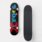 X GEEK OFFICIËLE Skateboard (Voorkant)