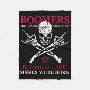 X Generatie Boomers Voor Allemaal Jullie Sissie Wa Fleece Deken
