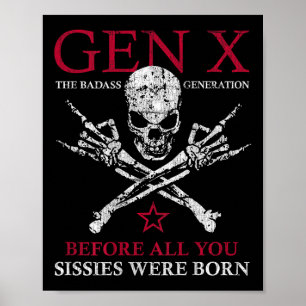 X-generatie voor alle Sissie Skull werden geboren Poster