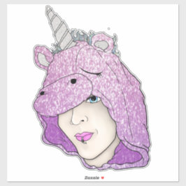 X-grote 14-inch x 14-inch vinylStickers met eigen Sticker