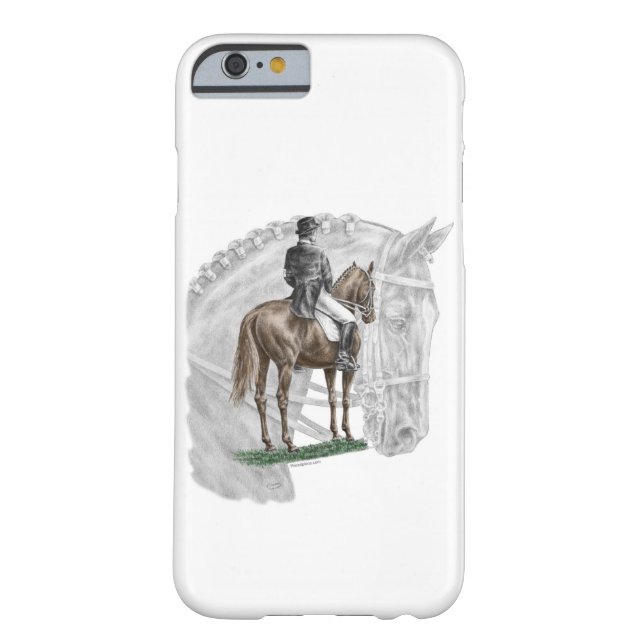 X-Halt Salute Dressage Horse Case-Mate iPhone Case (Achterkant)