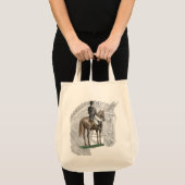 X-Halt Salute Dressage Horse Tote Bag (Voorkant (product))