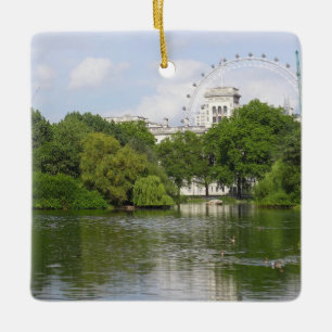 X: hart van Ceremonial London Keramisch Ornament