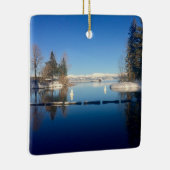 X: Het Plentiful Lake Ceramic Ornament (Rechts)