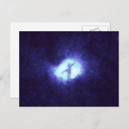 X in Whirlpool Galaxy M51 Briefkaart (Voorkant / Achterkant)