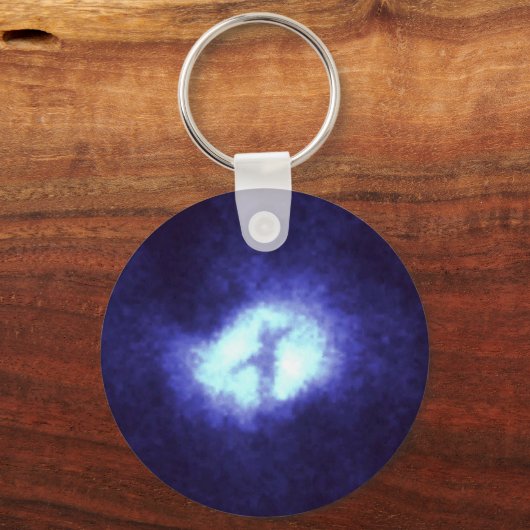 X in Whirlpool Galaxy M51 Sleutelhanger (Voorkant)