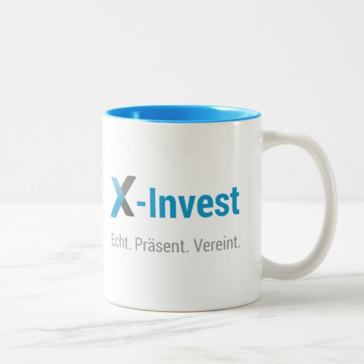 X-Invest Tweekleurige Koffiemok (Rechts)