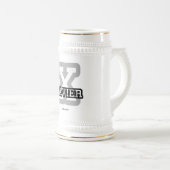 X is voor Xavier Bierpul (Voorkant rechts)