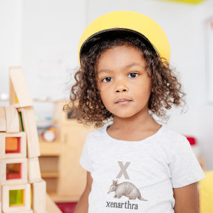 X is voor Xenarthra: Ontdek het alfabet Kinder Shirts