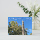 X.ITINERARIES: De stad College Briefkaart (Staand voorkant)