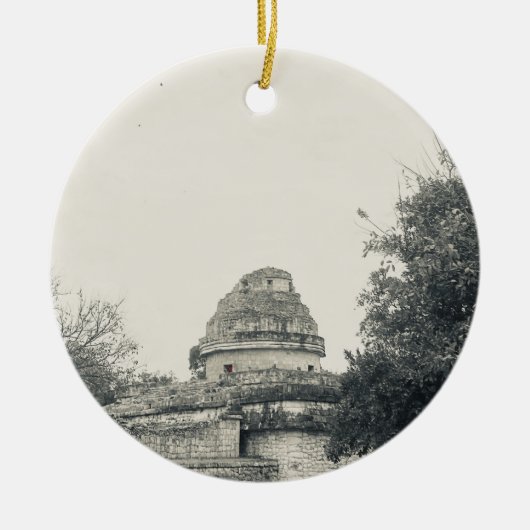 X.ITINERARIES: El Caracol Keramisch Ornament (Voorkant)