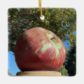 X.ITINERARIES: Giant Apple Keramisch Ornament (Voorkant)