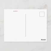 X.ITINERARIES: Groeten uit Californië-Briefkaart Briefkaart (Achterkant)