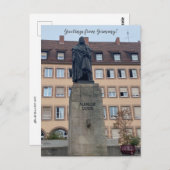 X.ITINERARIES: Groeten uit Duitsland! Briefkaart (Voorkant / Achterkant)