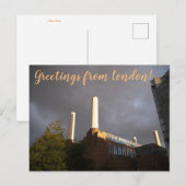 X.ITINERARIES: Groeten uit Londen! Briefkaart (Voorkant / Achterkant)