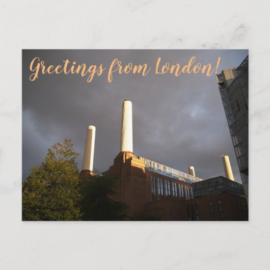 X.ITINERARIES: Groeten uit Londen! Briefkaart (Voorkant)