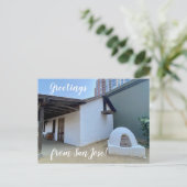 X.ITINERARIES: Groeten uit San Jose! Briefkaart (Staand voorkant)