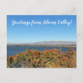 X.ITINERARIES: Groeten uit Silicon Valley! Briefkaart (Voorkant)