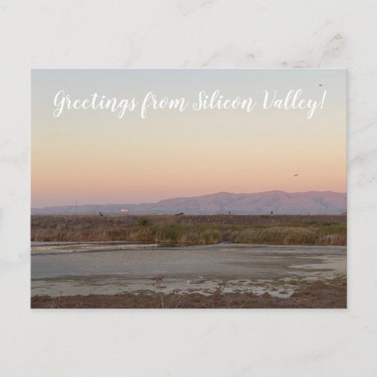 X.ITINERARIES: Groeten uit Silicon Valley! Post Briefkaart (Voorkant)